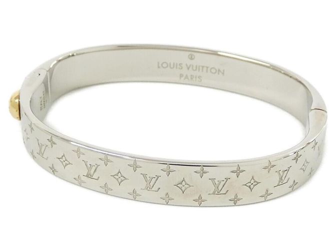 Bracciale Cuff Nanogram Louis Vuitton Argento D'oro