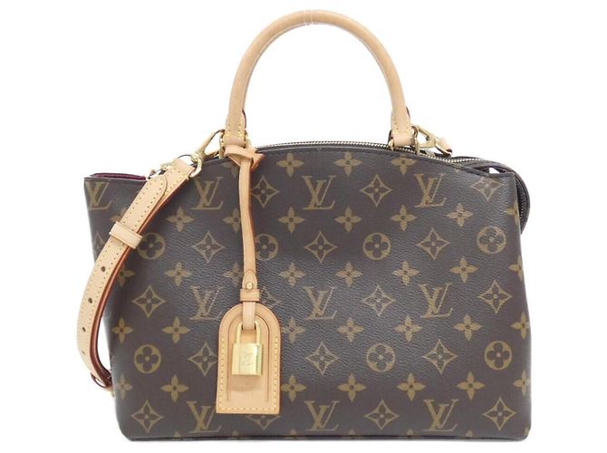 Bolsa Louis Vuitton Monogram Petit Palais PM Marrom