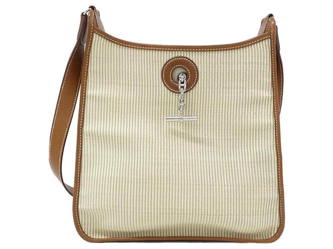 Hermès Borsa a tracolla Hermes Vespa PM Marrone Rosso