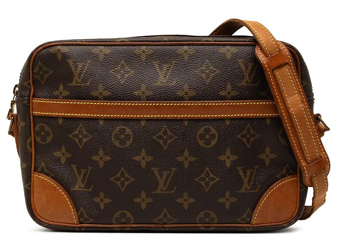 Louis Vuitton Brown Monogram Trocadero 27 Marrom
