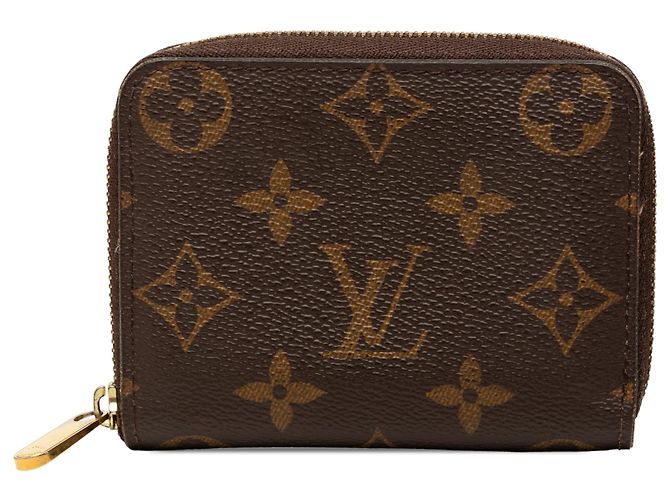 Portamonete Zippy Monogram Marrone Louis Vuitton