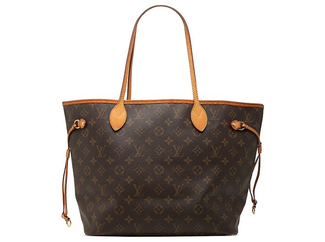 Louis Vuitton Brown Monogram Neverfull MM Marrom