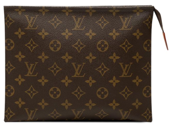 Necessaire Louis Vuitton Brown Monogram 26 Marrom