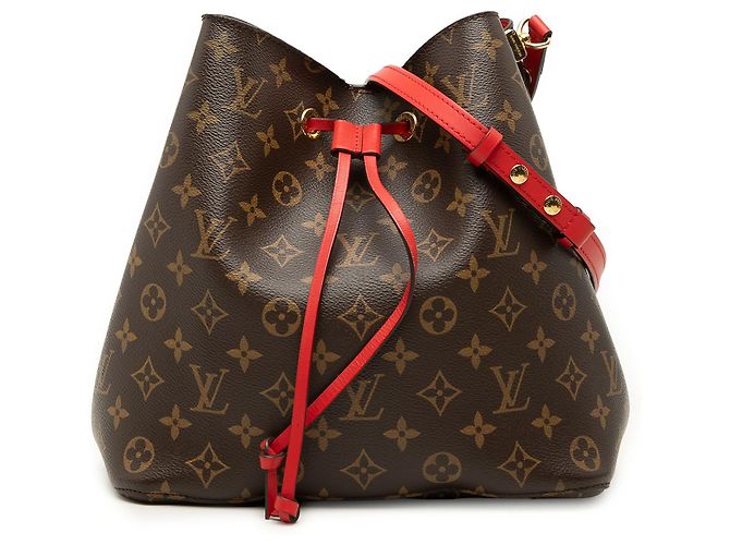 Néonoé Louis Vuitton Brown Monogram Neonoe MM Marrom