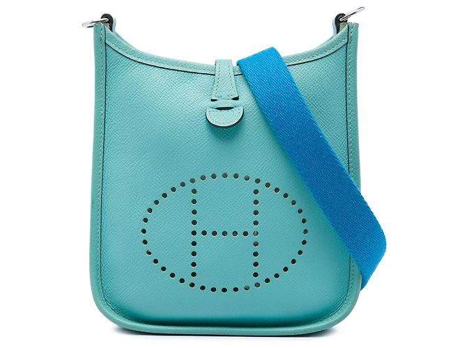 Hermès Blue Epsom Evelyne I 16 Amazone Azul Turquesa
