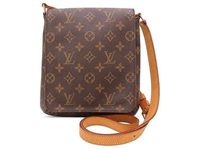 Louis Vuitton Brown Monogram Musette Salsa PM Long Strap Marron