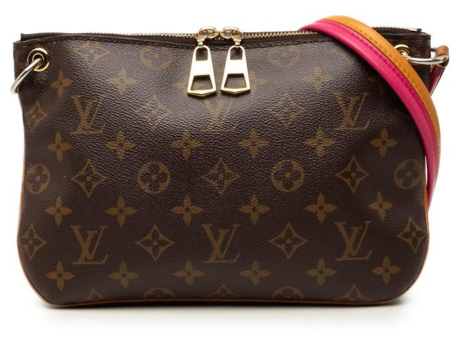 Louis Vuitton Brown Monogram Lorette Marrone