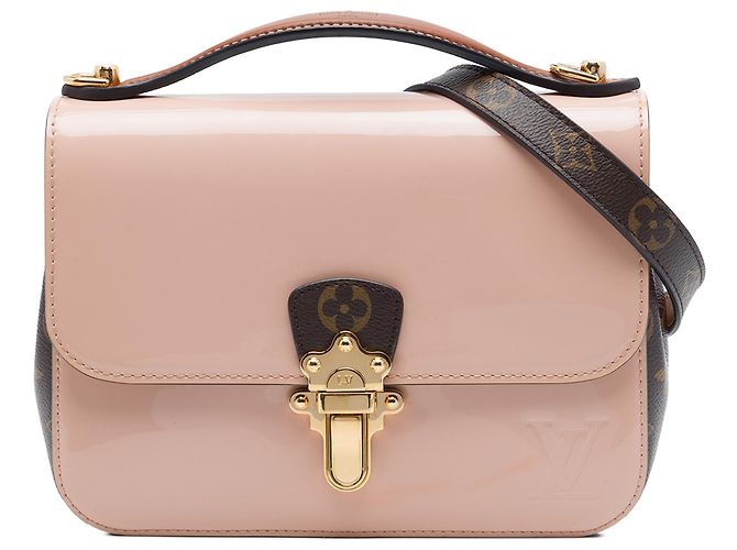 Louis Vuitton Pink Vernis Miroir Cherrywood BB Rose