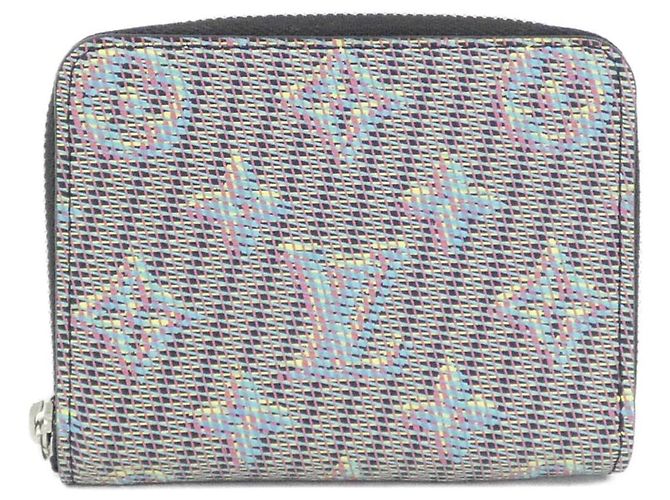 Portamonete Zippy Louis Vuitton Monogram LV Pop Blu