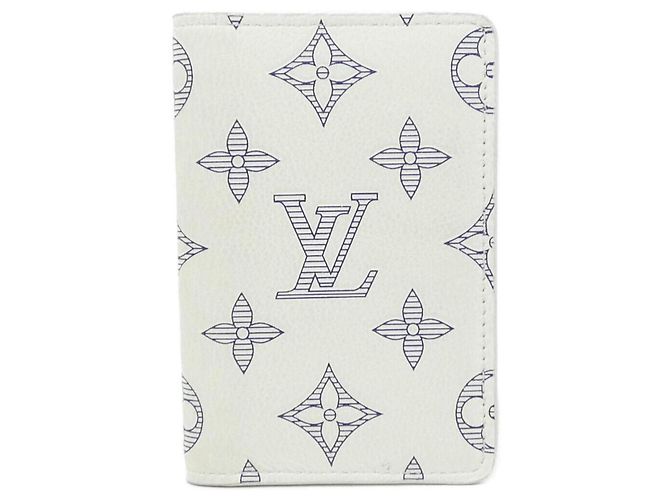 Louis Vuitton Monogram Shadow Organizer de Poche White