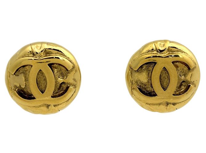 Orecchini a clip Chanel Gold D'oro