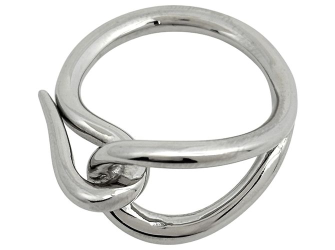 Hermès Hermes Jumbo Schalring Silber 