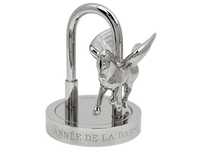 Hermès Charm per borsa Hermes Bag Charm Arne Danse Pegasus Argento