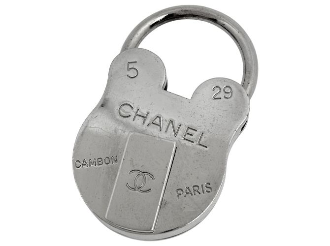 Charm per borsa Chanel Silver Argento