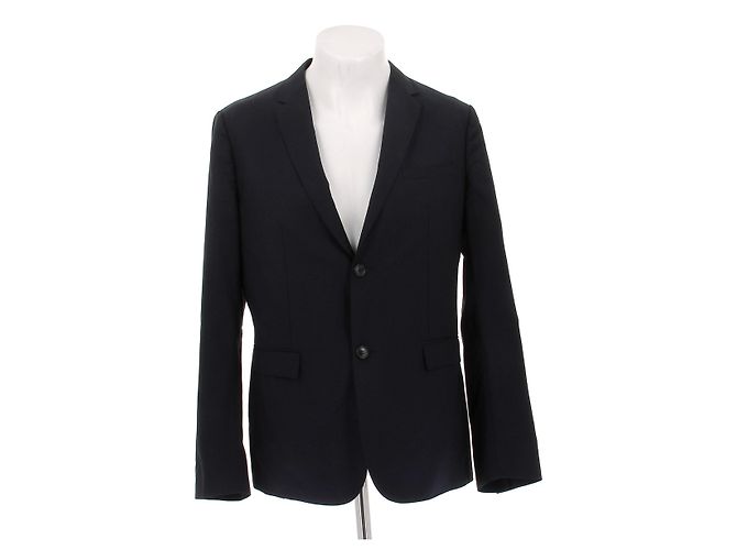 Dior Navy Blue Wool Blazer