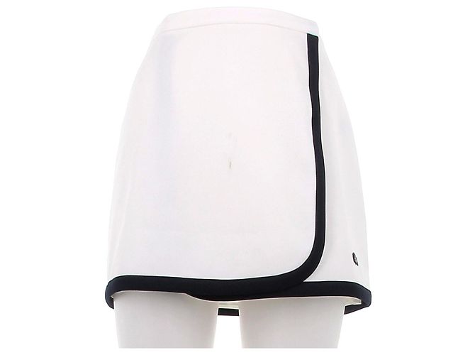 Gonna bianca Lacoste x Goop Bianco