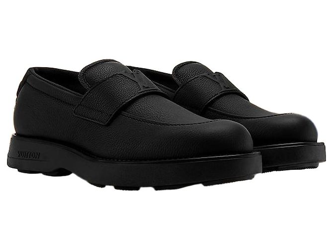 Louis Vuitton Mocassin Bastille Black Noir