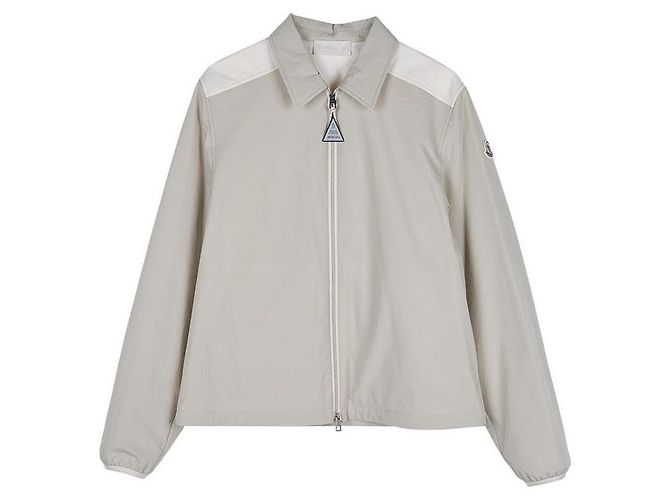 Moncler Nylon Jacket Silvery