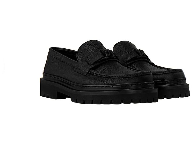Louis Vuitton Mocassins Major Black Noir