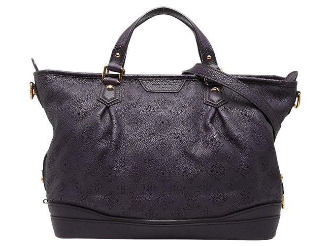 Sac à main Louis Vuitton Monogram Mahina Stella PM Violet
