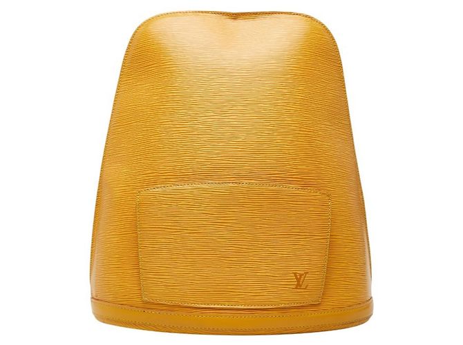 Louis Vuitton Epi Cobelin Backpack Yellow