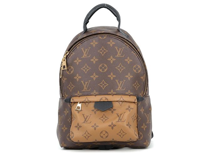 Louis Vuitton Palm Springs Rucksack PM Monogram Reverse Schwarz