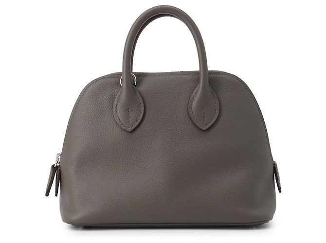 Hermès Bolsa Hermes Bolide 1923 Mini Verso Cinza