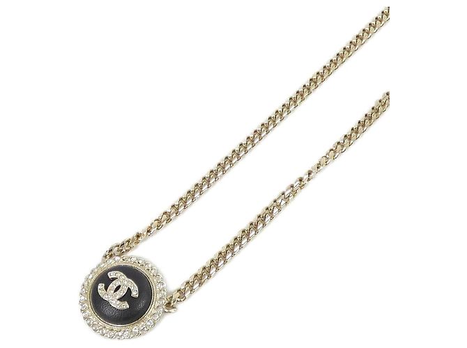 Collana Chanel Nera e Oro Nero D'oro 