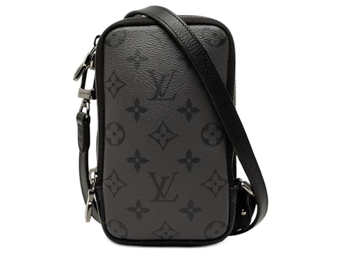 Bolsa Louis Vuitton Monogram Eclipse Reverse Marrom Preto