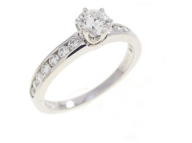 Tiffany & Co. Solitär-Ring mit Kanalfassung