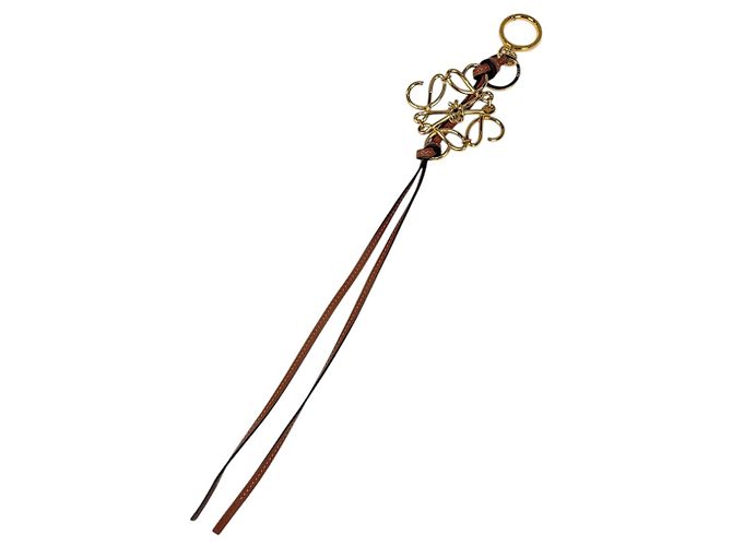 Charm in pelle per borsa Loewe Marrone