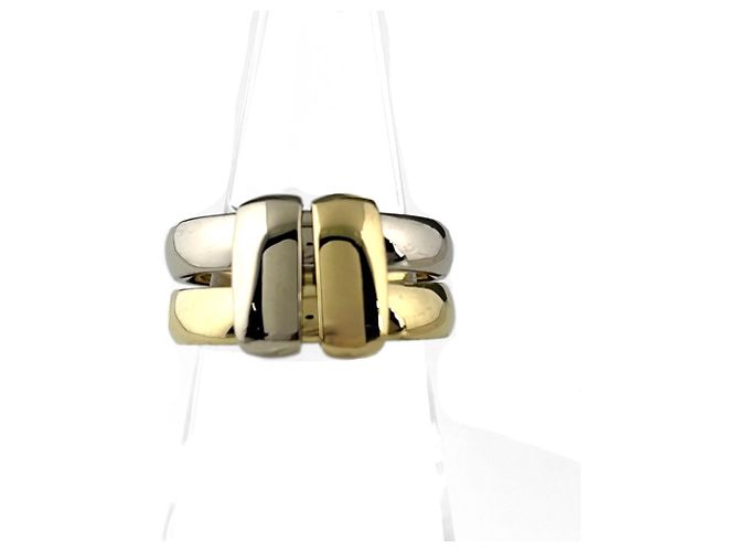 Ring Hermès Anillo Banda Hermes Yellow Gold