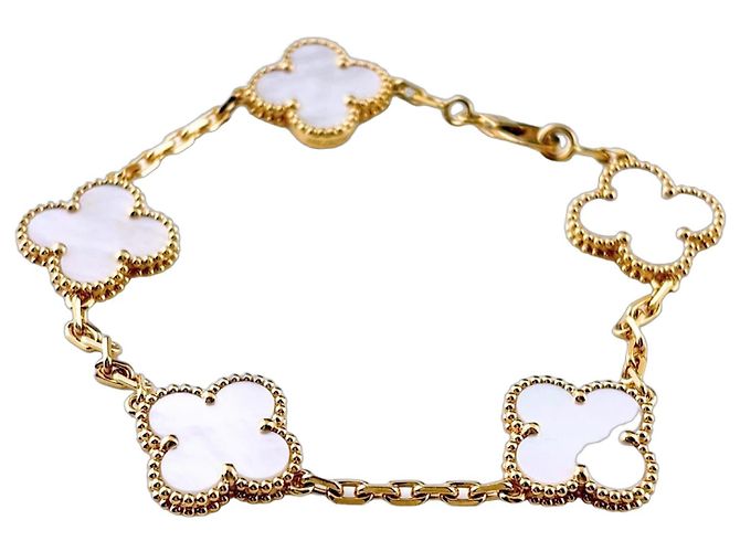 Bracciale con Charm Vintage Alhambra Van Cleef & Arpels 