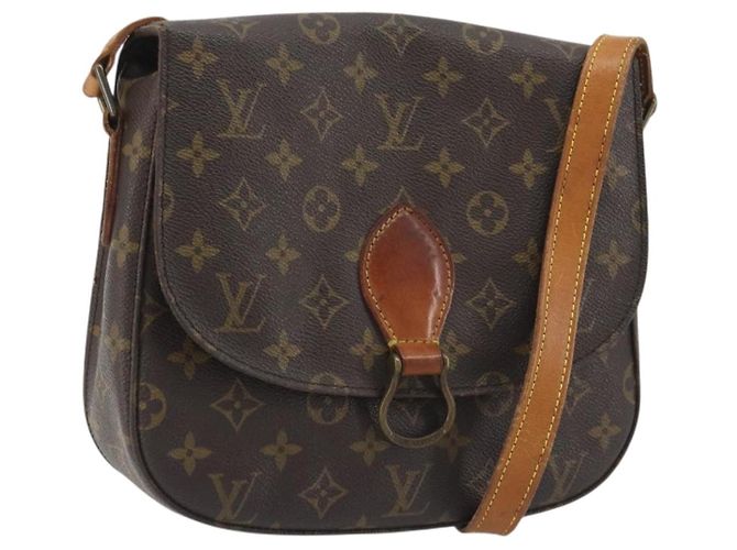 LOUIS VUITTON Monogram Saint Cloud GM Shoulder Bag M51242 LV Auth 194215 Monogramme