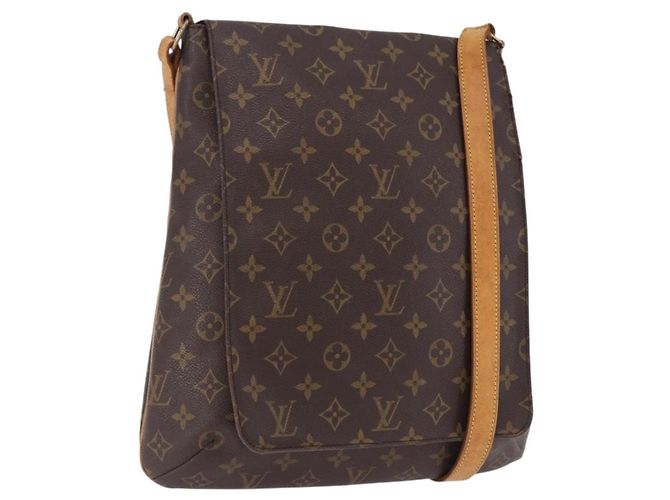 LOUIS VUITTON Borsa a tracolla Monogram Musette M51256 LV Auth 193405 Monogramma