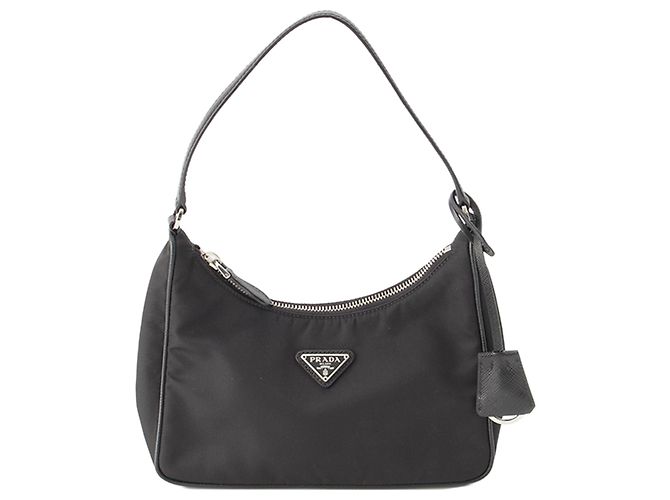Saffiano Borsa a tracolla Prada Re Nylon Re Edition 2005 Nera Nero