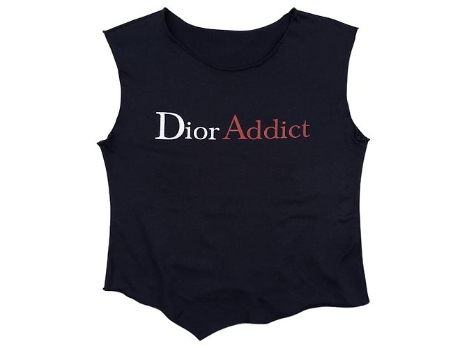 Canotta Cut Off ‘Dior Addict’ Dior by Galliano anni 2000
