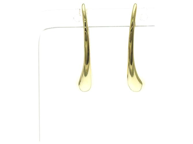 Tiffany & Co Pendientes Tiffany Teardrop Dorado