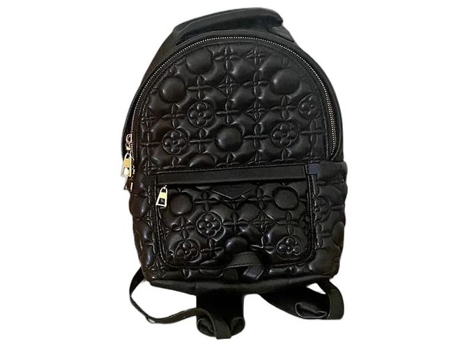 Louis Vuitton Palm Springs PM Quilted Leather Backpack Black