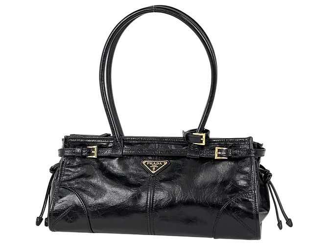 Borsa a mano Prada Bonnie Medium Nero