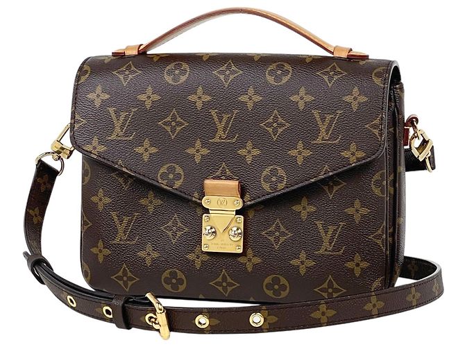 Louis Vuitton Pochette Metis Sac à main 2-Way Marron