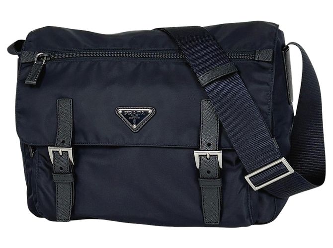 Bolsa de ombro Prada em azul