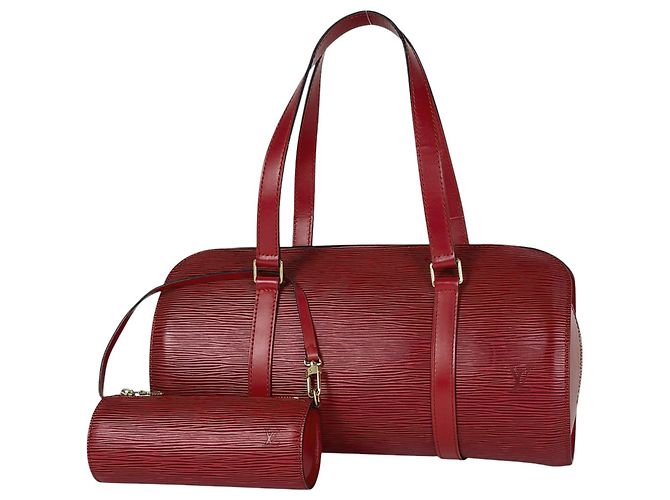 Louis Vuitton Soufflot Handtasche Rot