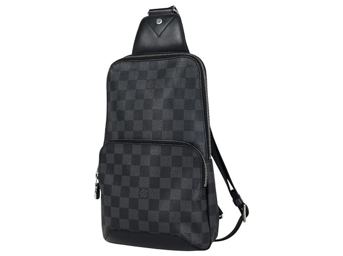 Borsa a tracolla Louis Vuitton Avenue Nero