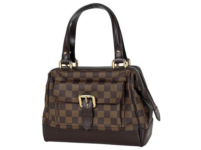 Bolsa Louis Vuitton Damier Knightsbridge Marrom Damier ebene