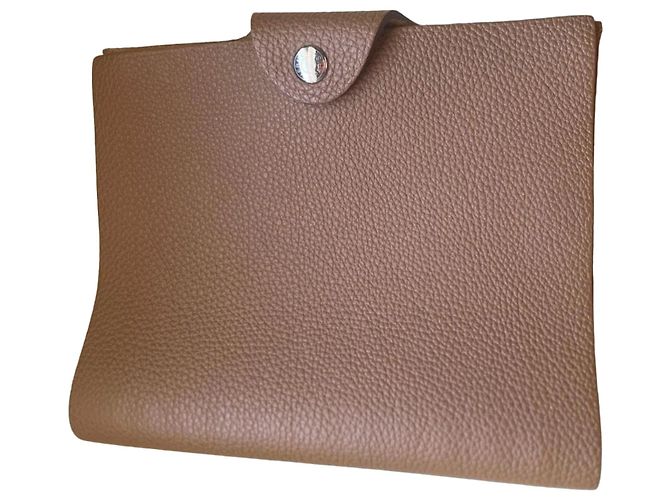 Agenda Hermès Ulysse en cuir Marron