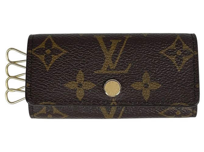 Organizer Louis Vuitton Multicles 4 Key Case Brown