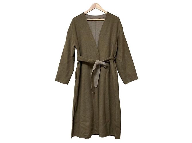 Autre Marque Abrigo United Arrows Manteco Verde Caqui