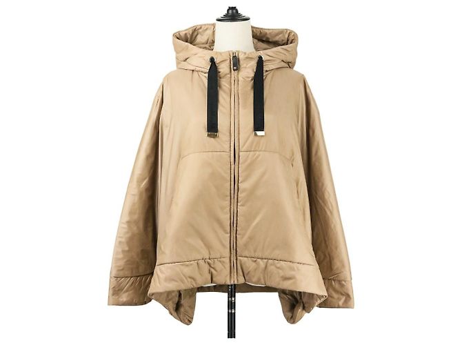 Max Mara The Cube CAMELUXE Poncho Coat Beige