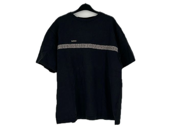 Autre Marque T-shirt nera con dettagli beige Nero